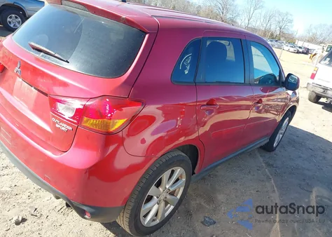 2015 Mitsubishi Outlander Sport Es from USA, damaged, VIN 4A4AP3AU2FE002940